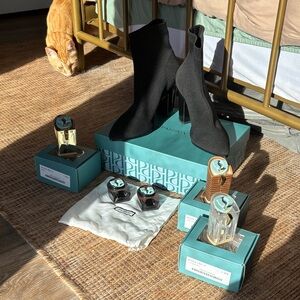 Pashion Footwear Knit Bootie Bundle